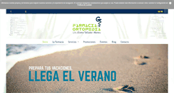 Desktop Screenshot of farmaciaelviratallada.com