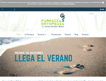 Tablet Screenshot of farmaciaelviratallada.com